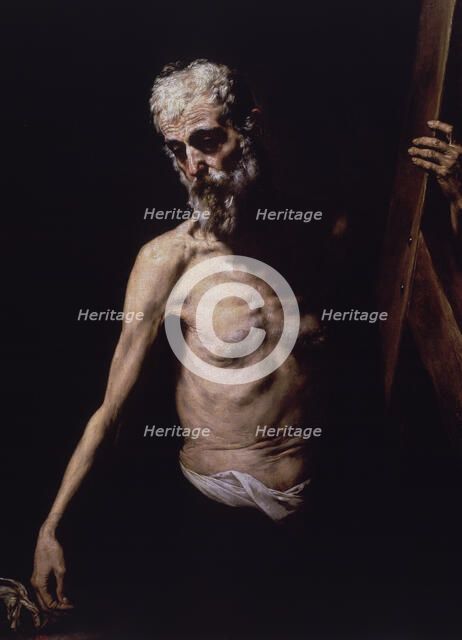 Saint Andrew, by José de Ribera, now in the Prado Museum.