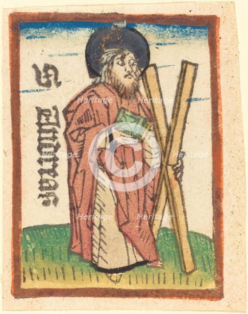 Saint Andrew, c. 1480. Creator: Unknown.