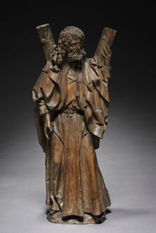 Saint Andrew, c. 1515-1520. Creator: Master of Elsloo (Netherlandish), circle of
