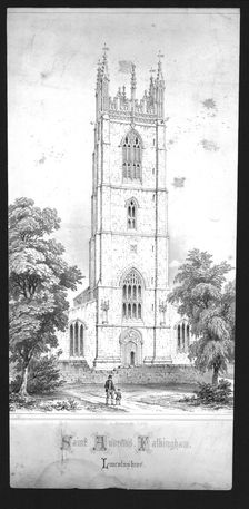 Saint Andrew's Church, Falkingham, Lincolnshire (early 19th century)