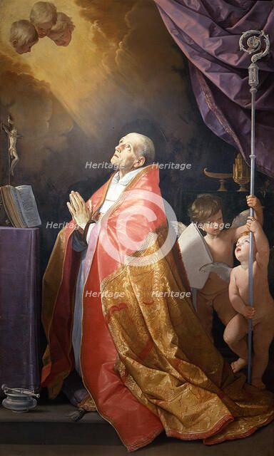 Saint Andrea Corsini, c. 1629-1630. Creator: Reni, Guido (1575-1642).