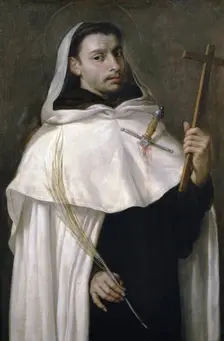 Saint Angelo, c1667. Creator: Antonio Pereda y Salgado