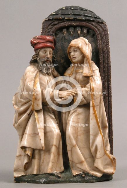 Saint Anna and Saint Joachim, German, ca. 1430-50. Creator: Unknown.