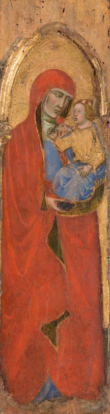 Saint Anna and the Infant Mary, c1370-1390. Creator: Andrea Vanni