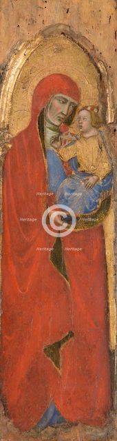 Saint Anna and the Infant Mary, c1370-1390. Creator: Andrea Vanni.