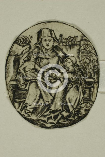 Saint Anne, the Virgin, and Child, n.d. Creator: Unknown.