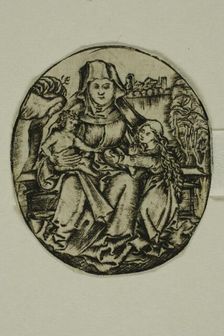 Saint Anne, the Virgin, and Child, n.d. Creator: Unknown