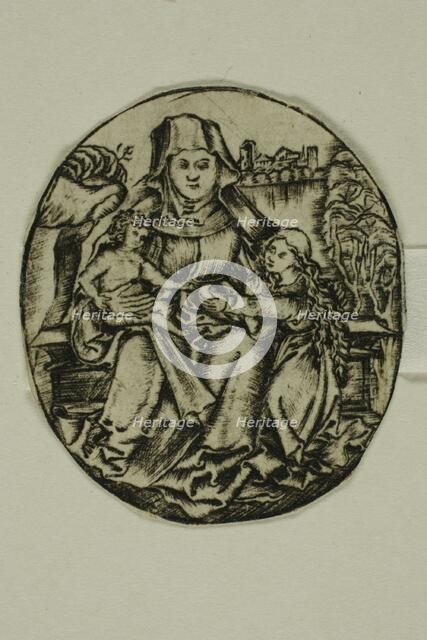 Saint Anne, the Virgin, and Child, n.d. Creator: Unknown.