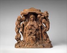 Saint Anne with the Virgin and Child, German, ca. 1475-1500. Creator: Unknown