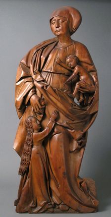 Saint Anne with the Virgin and Child, German, ca. 1520. Creator: Unknown