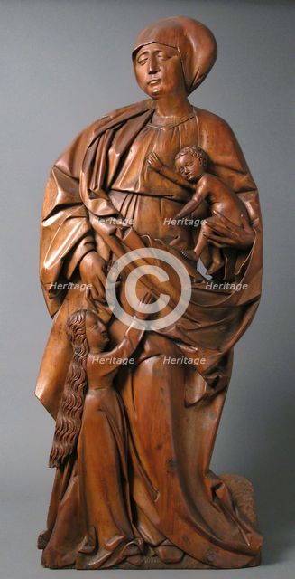 Saint Anne with the Virgin and Child, German, ca. 1520. Creator: Unknown.
