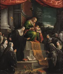 Saint Anne and Mary as child