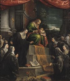 Saint Anne and Mary as child