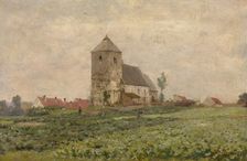 Saint Anne Chapel in Oudergem, 1885. Creator: Jean Baptiste Degreef