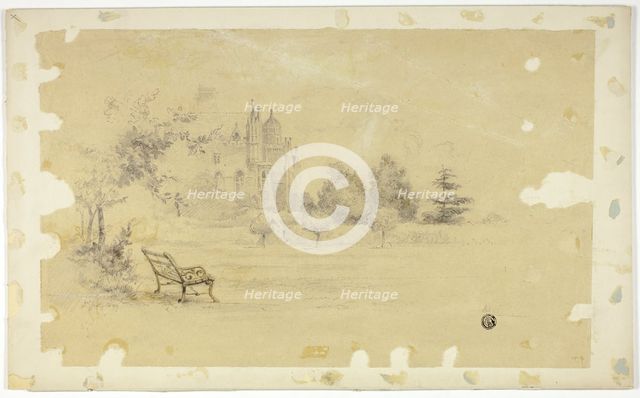 Saint Anne's Heath with Building, n.d. Creator: Jabez Bligh.