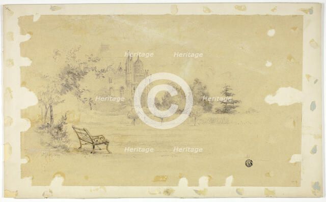 Saint Anne's Heath with Building, n.d. Creator: Jabez Bligh.