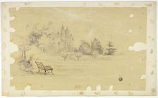 Saint Anne's Heath with Building, n.d. Creator: Jabez Bligh