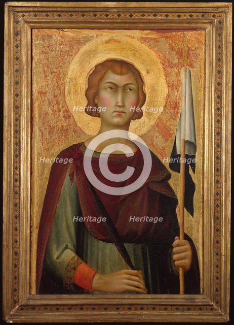 Saint Ansanus, ca. 1326. Creator: Simone Martini.