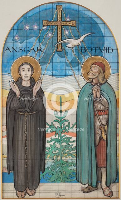 Saint Ansgar and Saint Botvid.