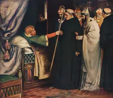 Saint Anselm refusing the Archbishopric 1912