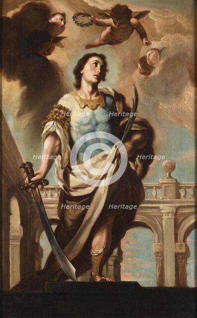Saint Acisclus, 1712-1713. Creator: Palomino de Castro y Velasco, Acisclo Antonio (1655-1726).