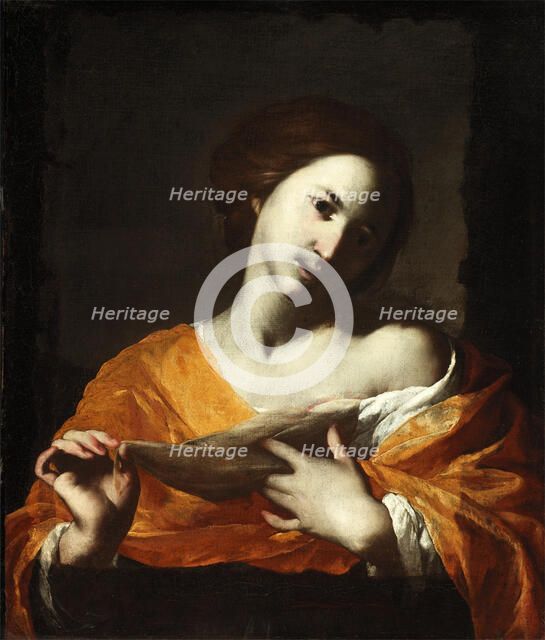 Saint Agatha, 1640s. Creator: Bernardo Cavallino.