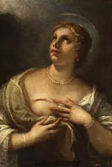 Saint Agatha, 2nd half of the 17th century. Creator: Luca Giordano