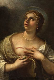 Saint Agatha, 2nd half of the 17th century. Creator: Luca Giordano