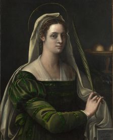 Saint Agatha, c.1540. Artist: Piombo, Sebastiano, del (1485-1547)