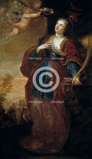 Saint Agatha, last quarter of the 17th century. Creator: Francisco Rizi.