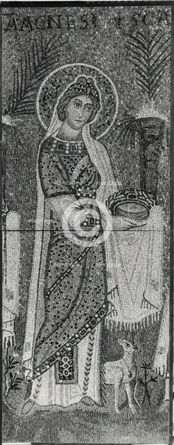 Saint Agnes, Byzantine, early 20th century (original dated 6th century). Creator: Unknown.
