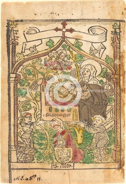 Saint Alto, Saint Bridget and the Founders of the Mariamunster, c. 1500. Creator: Unknown.