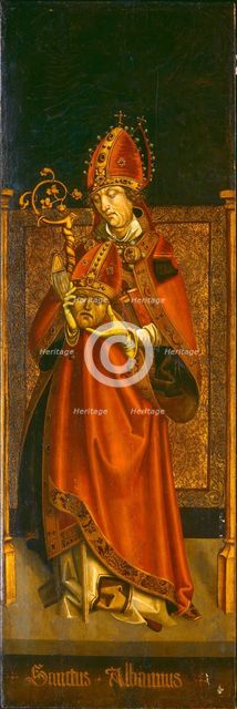 Saint Alban of Mainz, c. 1500/1525. Creator: Unknown.