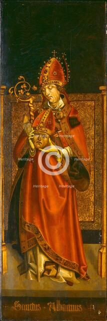 Saint Alban of Mainz, c. 1500/1525. Creator: Unknown.