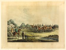 Saint Albans Grand Steeple Chase, n.d. Creator: Unknown