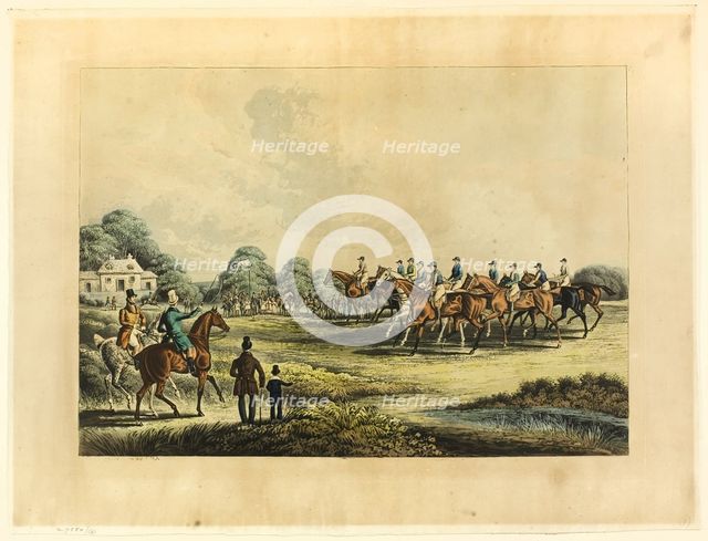 Saint Albans Grand Steeple Chase, n.d. Creator: Unknown.