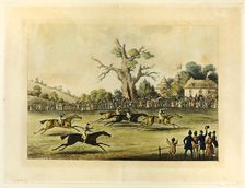 Saint Albans Grand Steeple Chase, n.d. Creator: Unknown