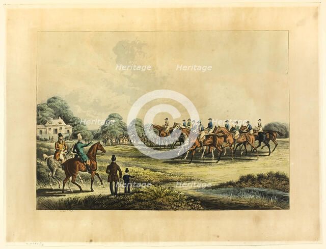 Saint Albans Grand Steeple Chase, n.d. Creator: Unknown.