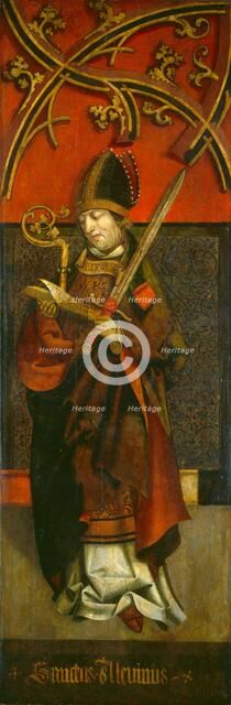 Saint Alcuin, c. 1500/1525. Creator: Unknown.