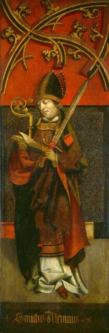 Saint Alcuin, c. 1500/1525. Creator: Unknown