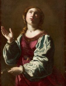 Saint Apollonia, 1642-1643. Creator: Gentileschi, Artemisia (1598-1653)