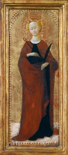 Saint Apollonia, c. 1435. Creator: Sassetta