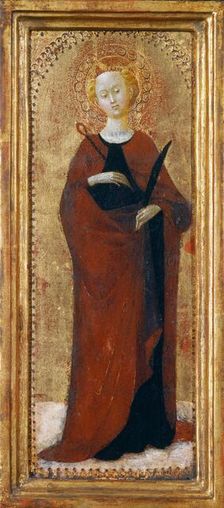Saint Apollonia, c. 1435. Creator: Sassetta