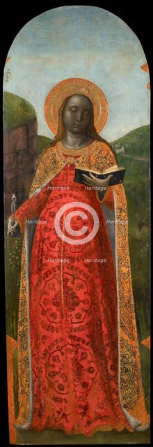 Saint Apollonia, c1490-1495. Creator: Foppa, Vincenzo (active 1456-1516).