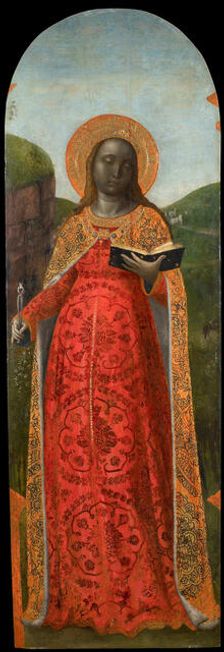 Saint Apollonia, c1490-1495. Creator: Foppa, Vincenzo (active 1456-1516)