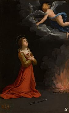 Saint Apollonia in Prayer, between 1600 and 1603. Creator: Guido Reni