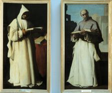 Saint Artaldo (Left) Saint Antelmo from the Carthusian monastery of Our Lady of Defensión i…
