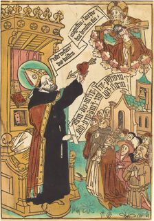 Saint Augustine, 1450/1460. Creator: Unknown