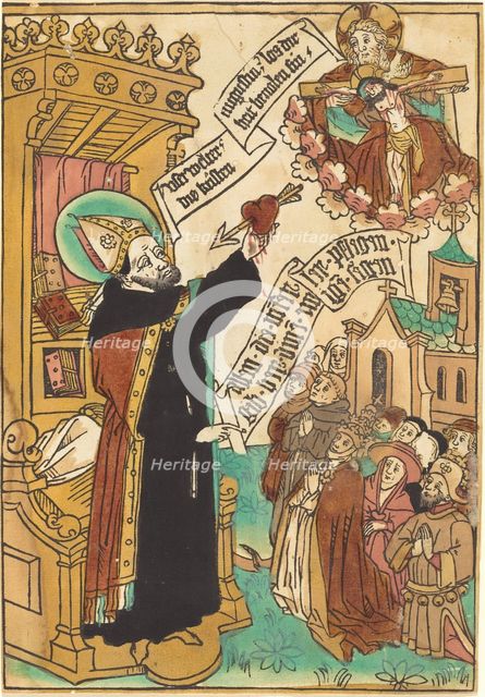 Saint Augustine, 1450/1460. Creator: Unknown.