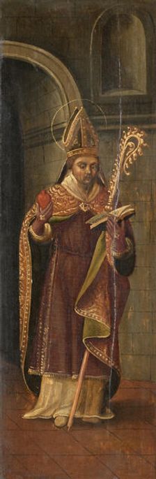 Saint Augustine, 17th century. Creator: Anon